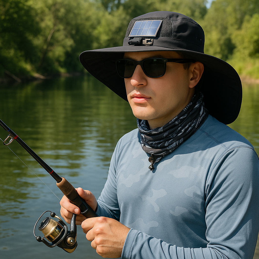 Alyo Solar Fan Hat