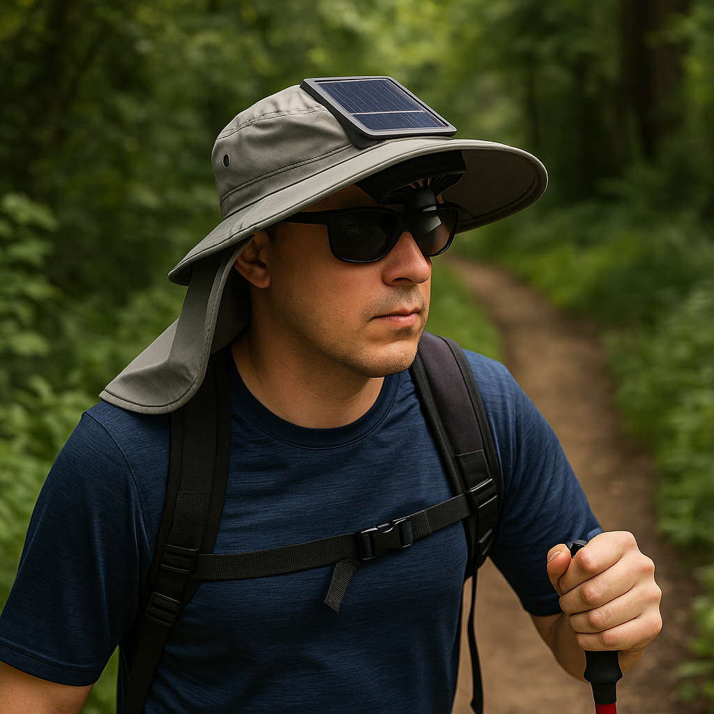 Alyo Solar Fan Hat